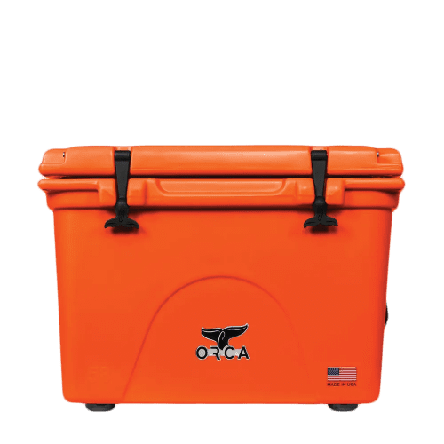 Customized Orca Cooler 58 qt Coolers from ORCA #color_blaze-orange