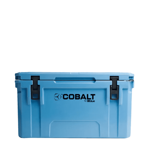 Blue Cooler 5 day 55 quart cooler in Blue #color_blue