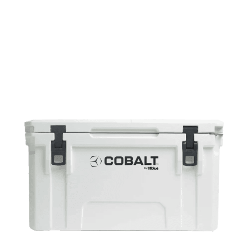 Blue Cooler 5 day 55 quart cooler in White #color_white