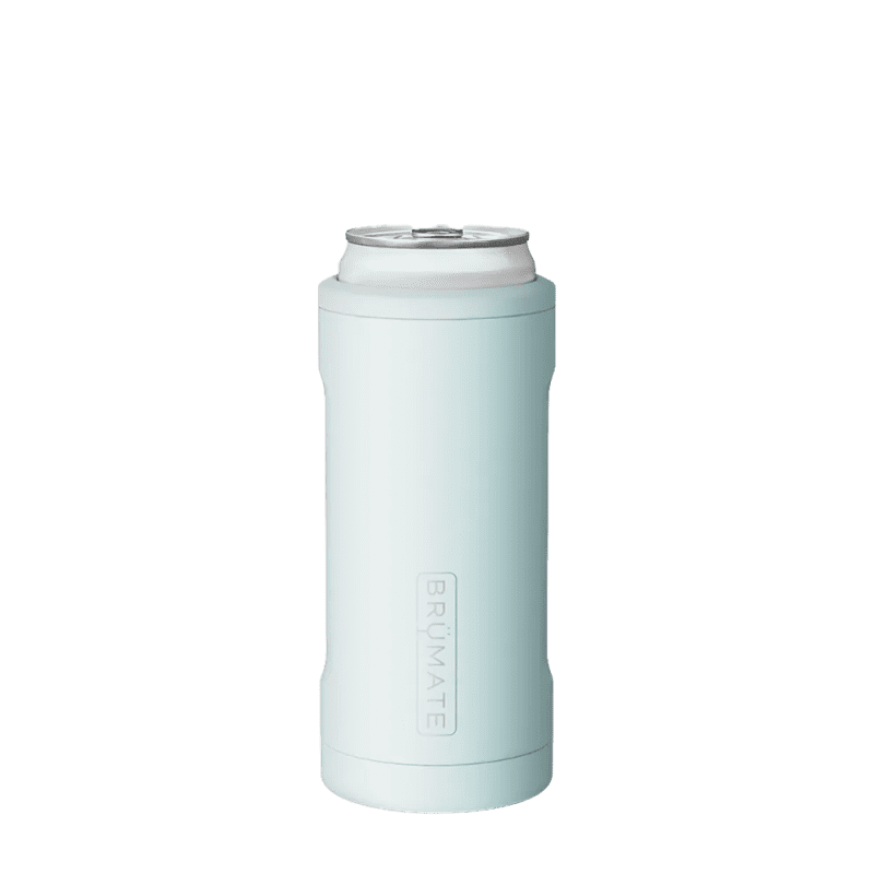 Customized Hopsulator Slim 12 oz Insulated Can Holder Can & Bottle Sleeves from Brumate #color_blue-agave