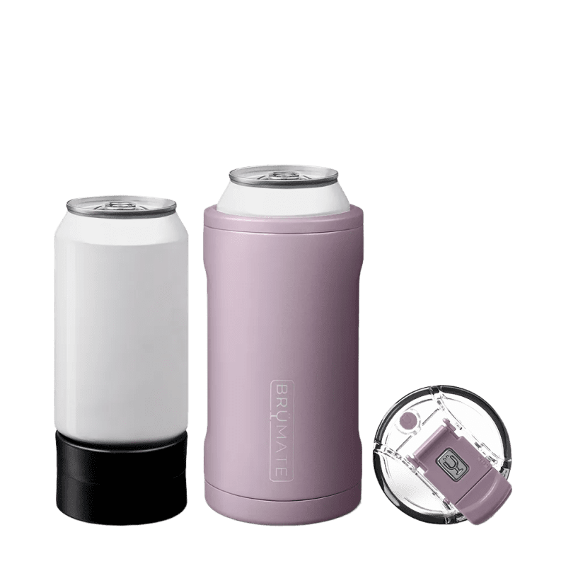 Customized Hopsulator TRiO 3-in-1 Insulated Can Holder Can & Bottle Sleeves from Brumate #color_lilac-dusk