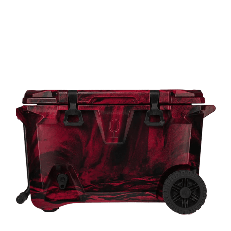 BruMate BruTank 55 qt. in black and red swirl #color_black-and-red-swirl