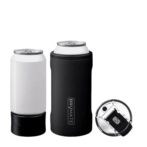 Customized Hopsulator TRiO 3-in-1 Insulated Can Holder Can & Bottle Sleeves from Brumate #color_matte-black