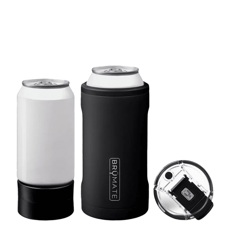 Customized Hopsulator TRiO 3-in-1 Insulated Can Holder Can & Bottle Sleeves from Brumate #color_matte-black