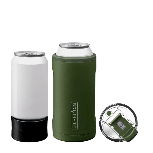 Customized Hopsulator TRiO 3-in-1 Insulated Can Holder Can & Bottle Sleeves from Brumate #color_od-green