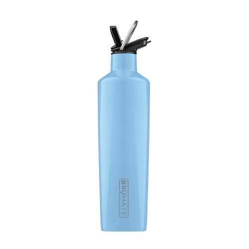 Customized ReHydration Bottle 25 oz Straw Lid Bottle Water Bottles from Brumate #color_denim