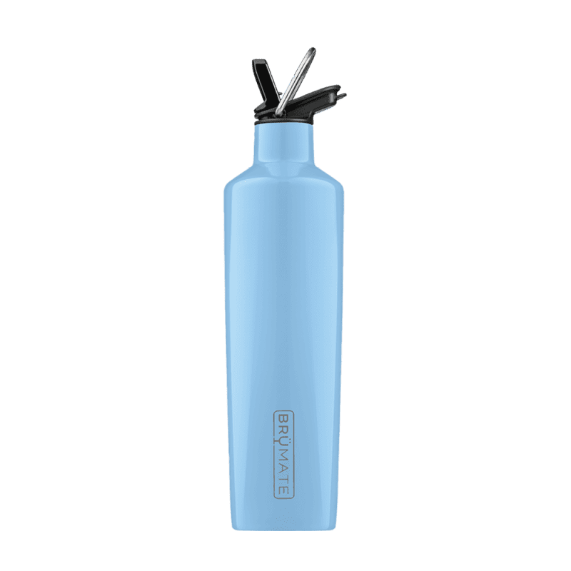 Customized ReHydration Bottle 25 oz Straw Lid Bottle Water Bottles from Brumate #color_denim