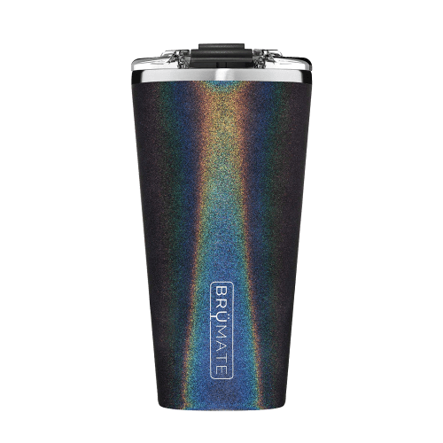 Customized Imperial Pint 20 oz Tumblers from Brumate #color_glitter-charcoal