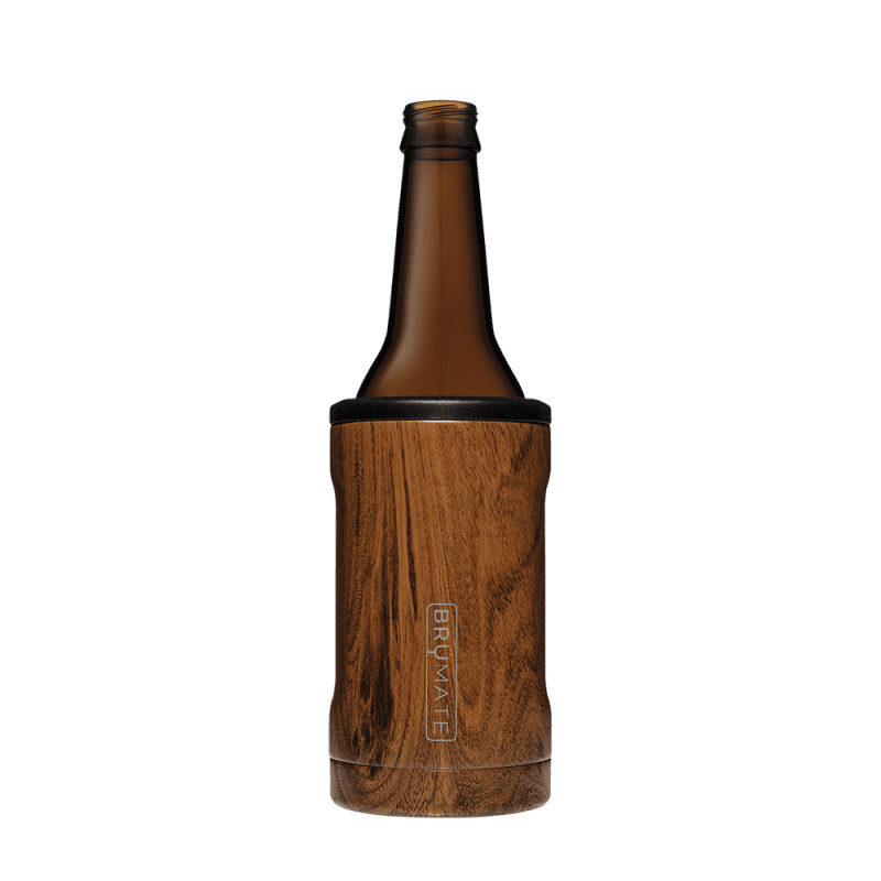 Customized BOTT'L Insulated Bottle Holder Can & Bottle Sleeves from Brumate #color_walnut