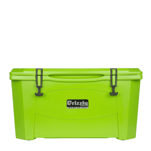 Customized Grizzly Cooler 60 qt Coolers from Grizzly #color_lime