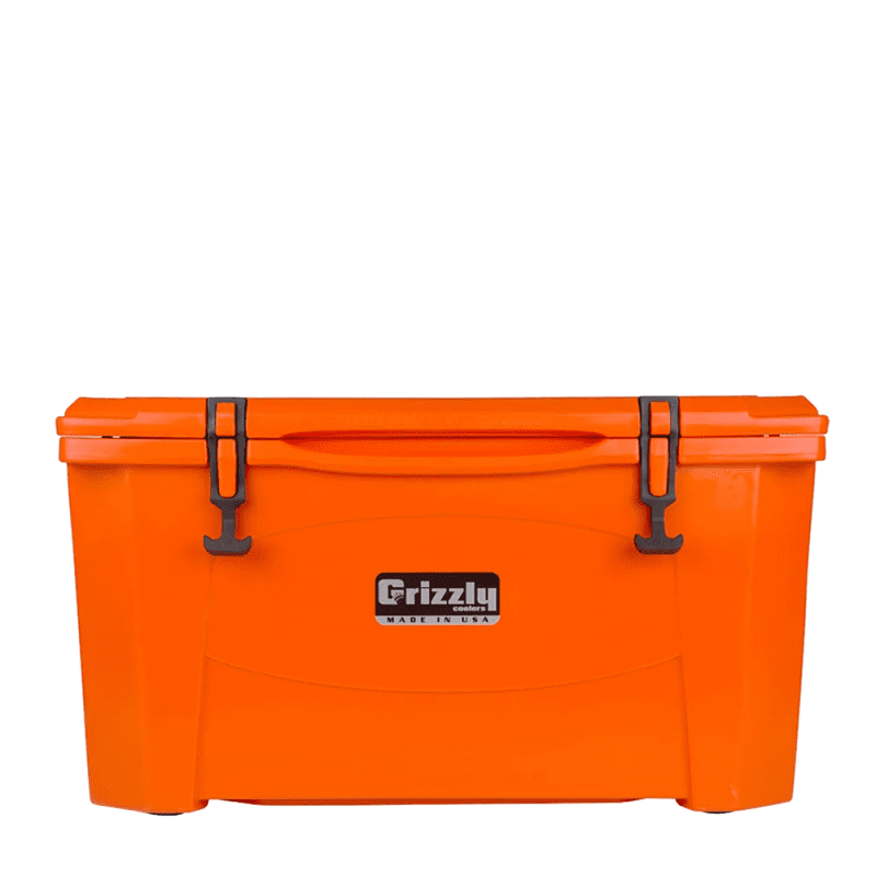 Customized Grizzly Cooler 60 qt Coolers from Grizzly #color_orange