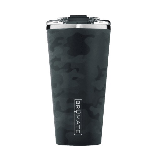 Customized Imperial Pint 20 oz Tumblers from Brumate #color_midnight-camo