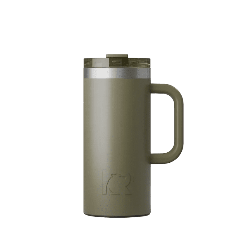 RTIC 16 oz Road Trip Travel Mug #color_olive