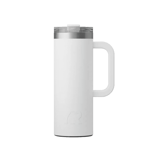 RTIC 20 oz Road Trip Travel Mug #color_white