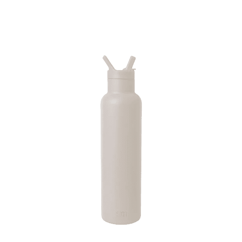 Simple Modern 24 oz Ascent Water Bottle with Straw Lid #color_almond-birch