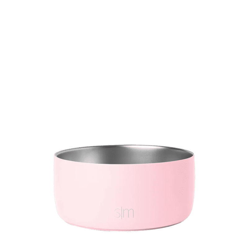 Simple Modern 4 Cup Bentley Pet Bowl #color_blush