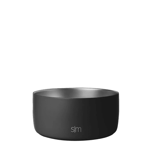 Simple Modern 4 Cup Bentley Pet Bowl #color_midnight-black