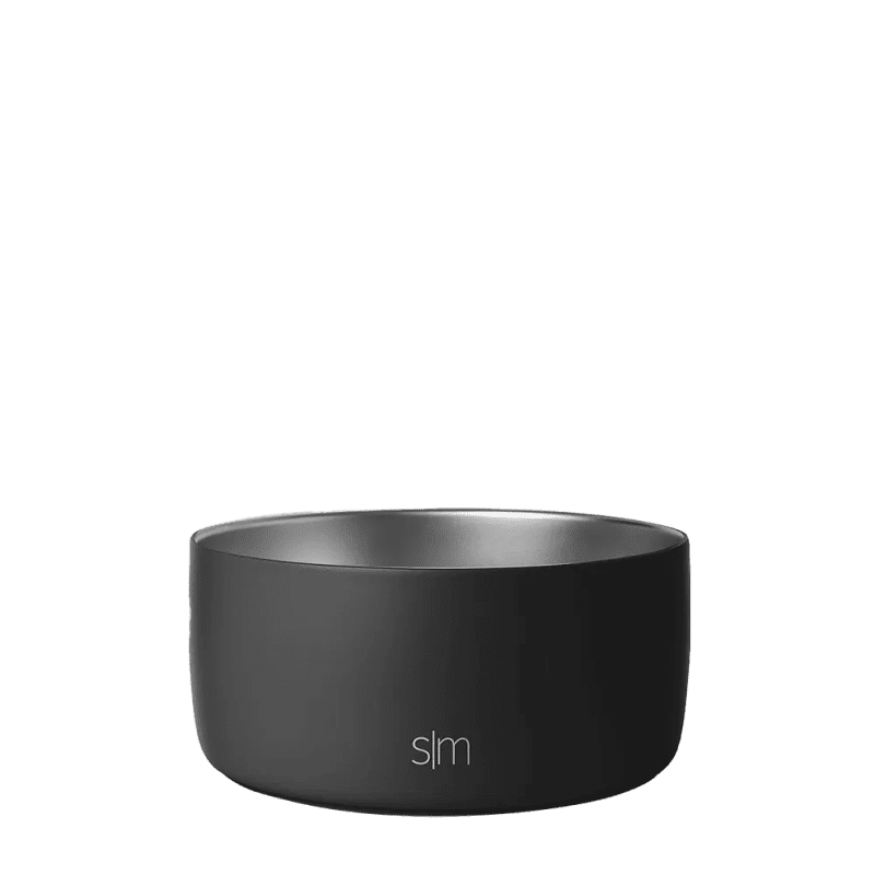 Simple Modern 4 Cup Bentley Pet Bowl #color_midnight-black