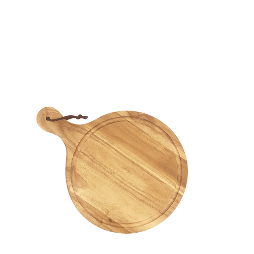 Acacia Wood Artisan Cheese Paddle #material_acacia