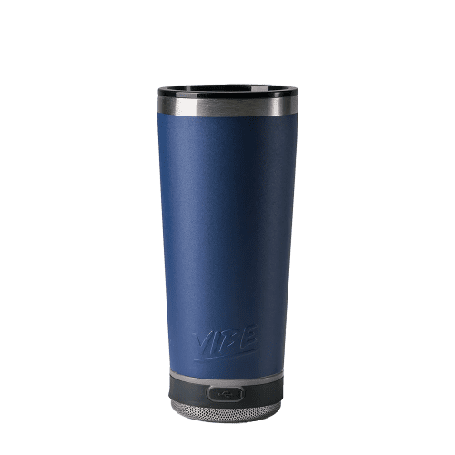 Vibe 18 oz Tumbler with Solo Speaker #color_navy