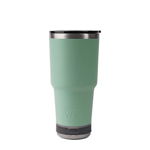 Vibe 28 oz Tumbler with Solo Speaker #color_seafoam